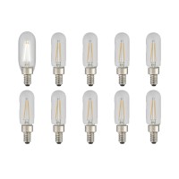 Livex Lighting 920208X10 Filament Led Bulbs Clear Glass Pack Of 10, Medium