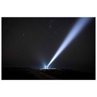 Ledlenser X21R Torch Led, Searchlight, Spotlight, Rechargeable Lithium Lifepo Battery, 5000 Lumens, Focusable, X-Lens Technology, Long Distance Beam 800 M, Incl Magnetic Charging System, Wall Mounting