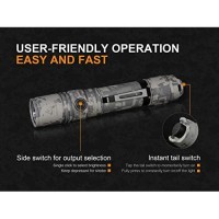 Fenix Pd35 V2.0 Edition V2 1000 Lumen Cree Xp-L Hi V3 Led Tactical Flashlight With Edisonbright Bbx3 Battery Carry Case (Digital Camo)