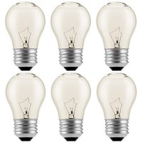 Oven Light Bulbs,Appliance Oven Refrigerator Bulbs,120V 40 Watt Lava Lamp Reflector,A15 Shape,E26 Base,Reflector Type (6)