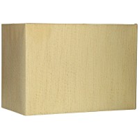 Gold Medium Rectangular Lamp Shade 14