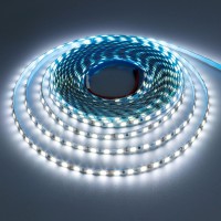 Yunbo 12V White Led Strip Lights Narrow 4Mm Width Super Thin 164Ft5M 600Leds Smd2835 Self Adhesive Flexible Led Tape Light No