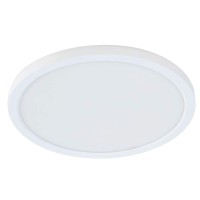 Feit Electric 74202/Ca Round, Edge-Lit, Color Selectable 3 In 1 (Soft Bright White/Daylight) For Home, Office, Commercial Led Recessed Ceiling Flat Panel Light, 4 Inch Diameter, 3000K/4000K/5000K