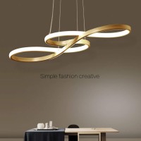 Modern Led Acrylic Chandelier Dining Room Dimmable 3000K~6500K Remote Control Pendant Lights Color/Brightness Adjustable Half Flush Mount Ceiling Hanging Lamp Fixture For Bedroom Livingroom Lighting