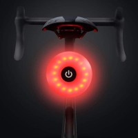 Wasaga Bike Tail Light Sport Led Rear Bike Light Usb Rechargeable Red High Intensity Bicycle Taillight Waterproof Helmet Back