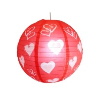 [Heart-Shaped]Chinese/Japanese Style Decorative Hanging Lantern Paper Lantern16