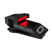 Quiqlitex2 Tactical Red/White Hands-Free Led Pocket Light, 20-200 Lumens, Aluminum Housing (Usb Rechargeable)