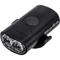 Topeak Unisex Adult Safety Light Headlux 450 USB 450 Lumens USB Rechargeable Light Aluminium Body Black TMS089B