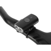 Topeak Unisex Adult Safety Light Headlux 450 USB 450 Lumens USB Rechargeable Light Aluminium Body Black TMS089B