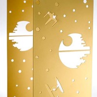 Seven20 Sw10718 Star Wars Rebel Outdoor Latern, Large, Gold