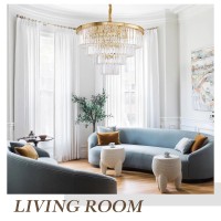 Meelighting Gold Plated Crystal Modern Contemporary Chandeliers Pendant Ceiling Light 4Tier Chandelier Lighting For Dining Room