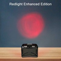 Redlight Spot Rechargeable Headlamp, 500 Lumens Head Lamp Flashlight With Red Light And Motion Sensor Switch, Perfect For Running, Hiking, Lightweight, Waterproof, Adjustable Headband