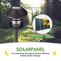 Azirier Solar Lights Outdoor Waterproof Outdoor Garden Lights, Solar Pathway Security Lights For Outdoorwall Backyard Fence Garage Garden Driveway 6 Pack