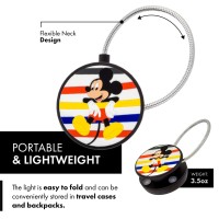 Withit Disney Clip On Book Light- Mickey -Led Reading Light, Reduced Glare, Portable, Lightweight Bookmark Light For Kids And Adults, Batteries Included