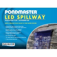 PONDMASTER Danner Manufacturing 03755 LED Lighted Waterfall Spillway 12in Quantity 4