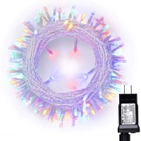 Lyhope Led Christmas Lights, 8 Modes Low Voltage 75Ft 200 Led Fairy Christmas String Lights With 30V Etl Certified Adapter For Outdoor & Indoor, Xmas Tree Wedding Party Bedroom Decoration(Multi-Color)