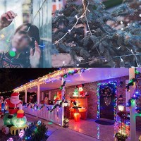 Lyhope Led Christmas Lights, 8 Modes Low Voltage 75Ft 200 Led Fairy Christmas String Lights With 30V Etl Certified Adapter For Outdoor & Indoor, Xmas Tree Wedding Party Bedroom Decoration(Multi-Color)