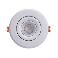 Cloudy Bay 4Inch Led Recessed Light With Junction Box, Ic Rated, Air Tight, Gimbal Retrofit Downlight Dimmable,9W Cri90 Warm White 3000K, Beam Angel 50Ͽ