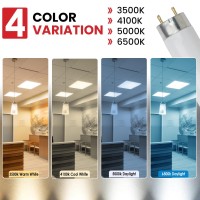 F32T8 Fluorescent Tube 32W 48 Inch T8 Fluorescent Light Bulbs F32T8 Light Bulb 2800 Lumens G13 Medium BiPin Base 4Pack