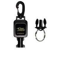 Hammerhead Industries Gear Keeper Medium Scubaflashlight Retractor Rt4-5914 Large Heavy-Duty Swiveling Snap Clip Mount With Q/C-Ii Split Ring Accessory