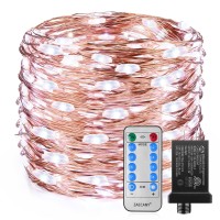 Zaecany Led String Christmas Lights 99Ft 300 Leds Fairy String Lights For Bedroom Patio Indooroutdoor Waterproof Copper Wire L