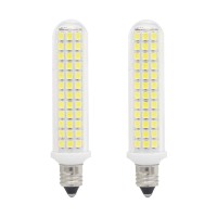 Ylaide E11 Led Bulb 100W Halogen Bulbs Equivalent 1200Lm, T4 Jd E11 Mini Candelabra Base Light Bulbs 110V 120V 130 Voltage Input, Pack Of 2(Daylight White 6000K)