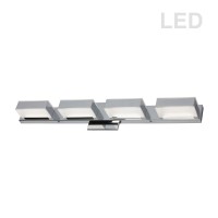 Features4 Light LED Wall VanitySpecificationsMain Finish47color58 Polished chromegenre58 ModernMaterial58 MetalDimensions58 44675quot quot H x 27quot quot W x 3quot quot DFinish58 Electroplatedcanopy47Back Plate47Base Height58 44675canopy47Back Plate47Bas