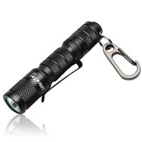 Aidier A7 Edc Keychain Led Flashlight, Ultra Compact Bright 180Lm With Bright Led Aaa Battery Ipx7 Waterproof Tail Switch Flashlights For Camping, Hiking, Outdoor Activity And Emergency Lighting