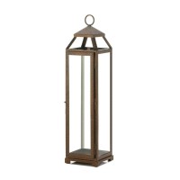 Accent Plus 10018652 Extra Tall Copper Lantern, Multicolor