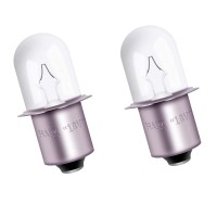 Podoy 780287001 Flashlight Bulbs For Compatible With Ryobi Ridgid 18V Flashlight P704 P703 P700 2 Pack White