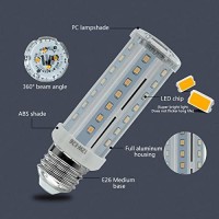 Led Light Bulb 100W Equivalent 1200 Lumen 3000K Warm White 10W Led Corn E26 Light Bulb Base Non-Dimmable Ceiling Fan Corn Lighting For Home, Garage, Indoor,High Brightness (Warm White,100W Equivalent)