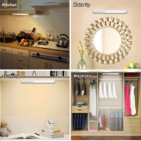 Alpha Home 40 Led Closet Light Portable Usb Rechargeable Sport Cupboard Light Stick On Anywhere Magnetic Led Night Lightwhite