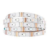 Btf-Lighting Ws2815 (Upgraded Ws2812B) 16.4Ft 150 Pixels Magic Dream Color Individually Addressable Rgb Led Flexible Strip Light 5050 Smd Dual Signal Ip30 Non-Waterproof Dc12V White Pcb