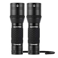 Luxpro Lp630 300 Lumen Tactical Focusing Flashlight (2 Pack)