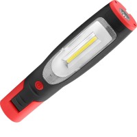 Torchstar Led Work Light, Portable Rechargeable Flashlight, Dual Magnetic Bases & Hanging Hooks, Ul-Listed Power Supply, Usb Charging Port