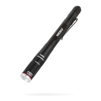 Nebo Inspector, Powerful Waterproof Pocket Light, Three Light Modes, Adjustable Zoom, Impact Resistant, Black