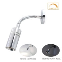 This flexible LED lamp acts as reading light for RV boat bedside recliner seat or any places where DC 1224V is presentMinimalistnbsp Compact design takes up minimal space and expanding more interior space room in the RV boat truck carsnbspDont Disturb Bed