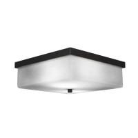 Nouvelle 2 Light Flush Mount Shown In Espresso Finish With 13 White Muslin Glass