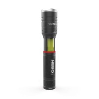 Nebo Nb6746 Tac Slyde, Flashlight And Lantern, 300 Lumen, 12X Adjustable Zoom, Emergency Flash Mode, Black