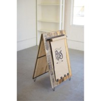 Recycled Wood Sandwich Board