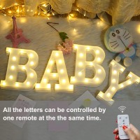 Marquee Light Up Letters With Remote Control Led Letters Lights Lighted Marquee Letters With Lights Light Up Letter Signs For Night Lights Christmas Wedding Birthday Party Home Bar Wall Decoration-V