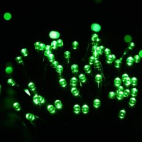 Toodour Solar Halloween Lights 72Ft 200 Led 8 Modes Green Halloween String Lights Waterproof Solar Lights String For Garden P