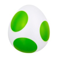 Paladone Yoshi Egg Light 8 In X 7 In | Super Mario Gifts And Room D