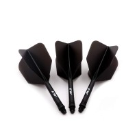 Cuesoul Integrated Dart Shaft And Flights Standard Shape,Set Of 3 Pcs Unique Designed Pattern