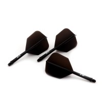 Cuesoul Integrated Dart Shaft And Flights Standard Shape,Set Of 3 Pcs Unique Designed Pattern