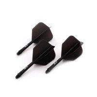 Cuesoul Integrated Dart Shaft And Flights Standard Shape,Set Of 3 Pcs Unique Designed Pattern