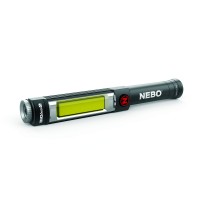 Nebo Magnetic Ne6737 Big Larry 2 Pocket Work Light - Powerful Led Pen Inspection Flash Light, Black Torch