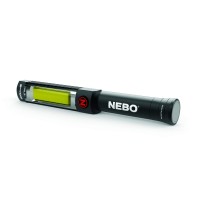 Nebo Magnetic Ne6737 Big Larry 2 Pocket Work Light - Powerful Led Pen Inspection Flash Light, Black Torch