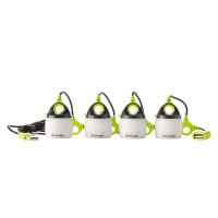 Goal Zero Light-A-Life Mini Chainable Led Lights, 4 Pack, With Color Shades