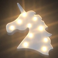 Present Avenue 3D Led Art Night Lights Table Light Wall Decor For Wedding Birthday Party Christmas Home Bar Decoration (Unicorn)